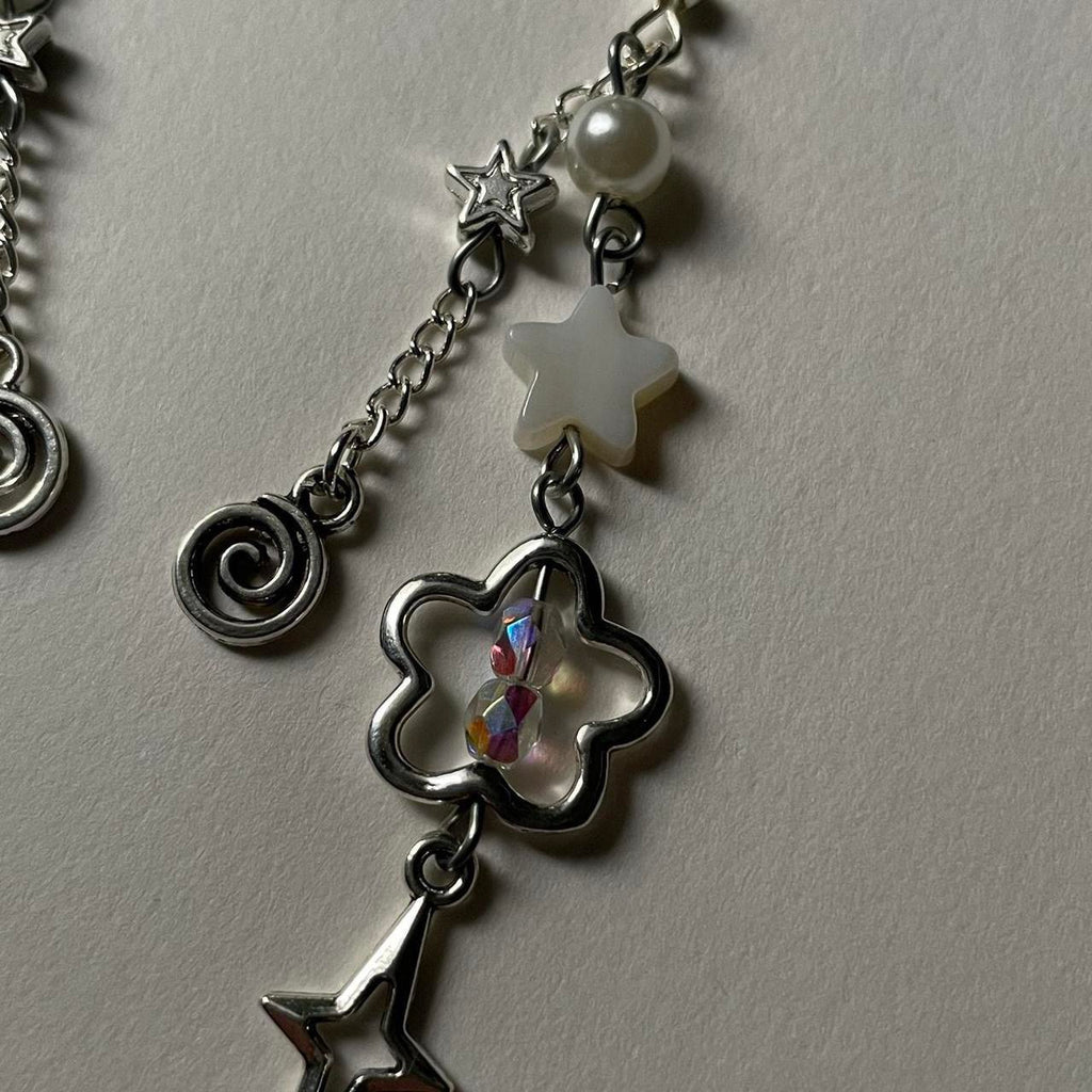 spiral star earrings