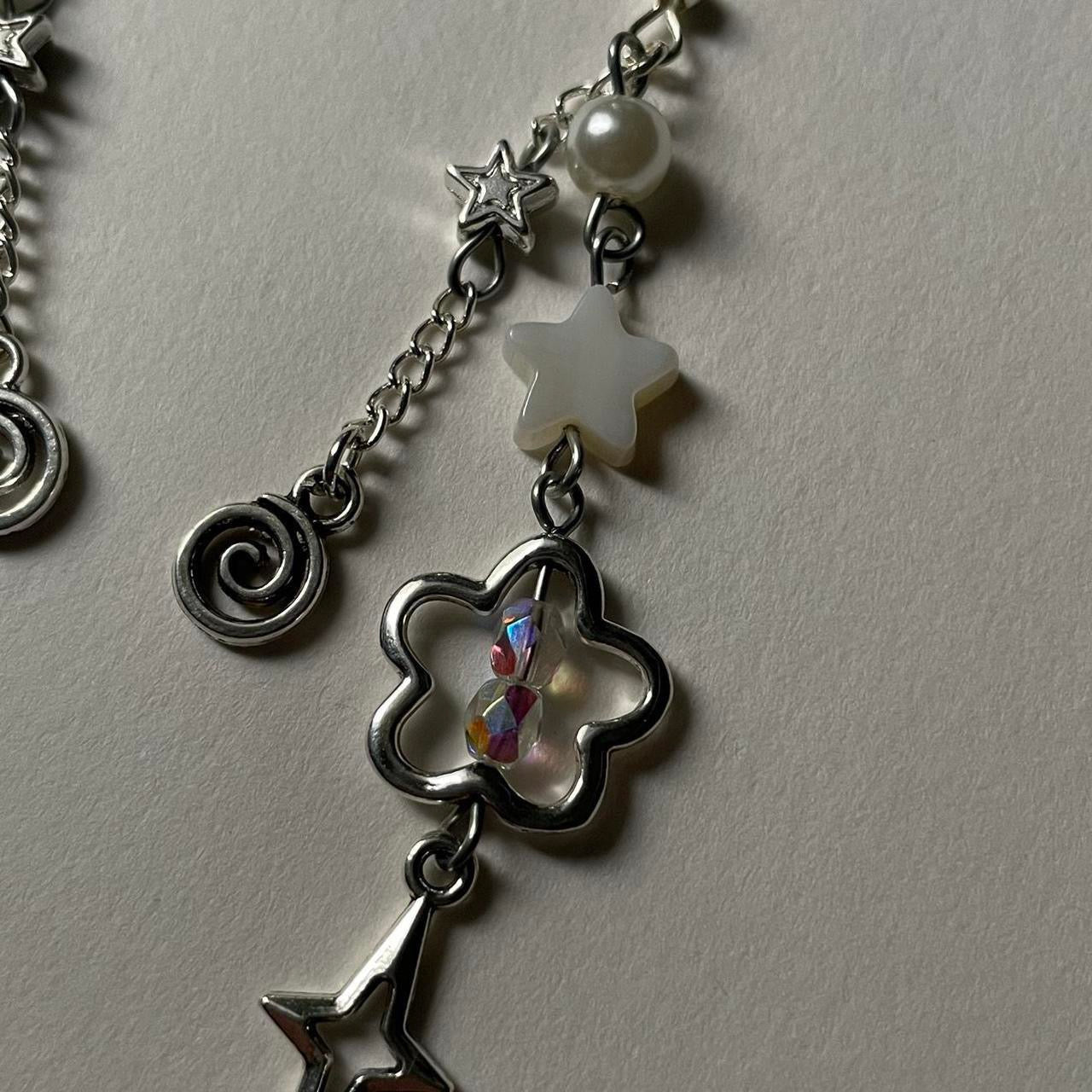 spiral star earrings