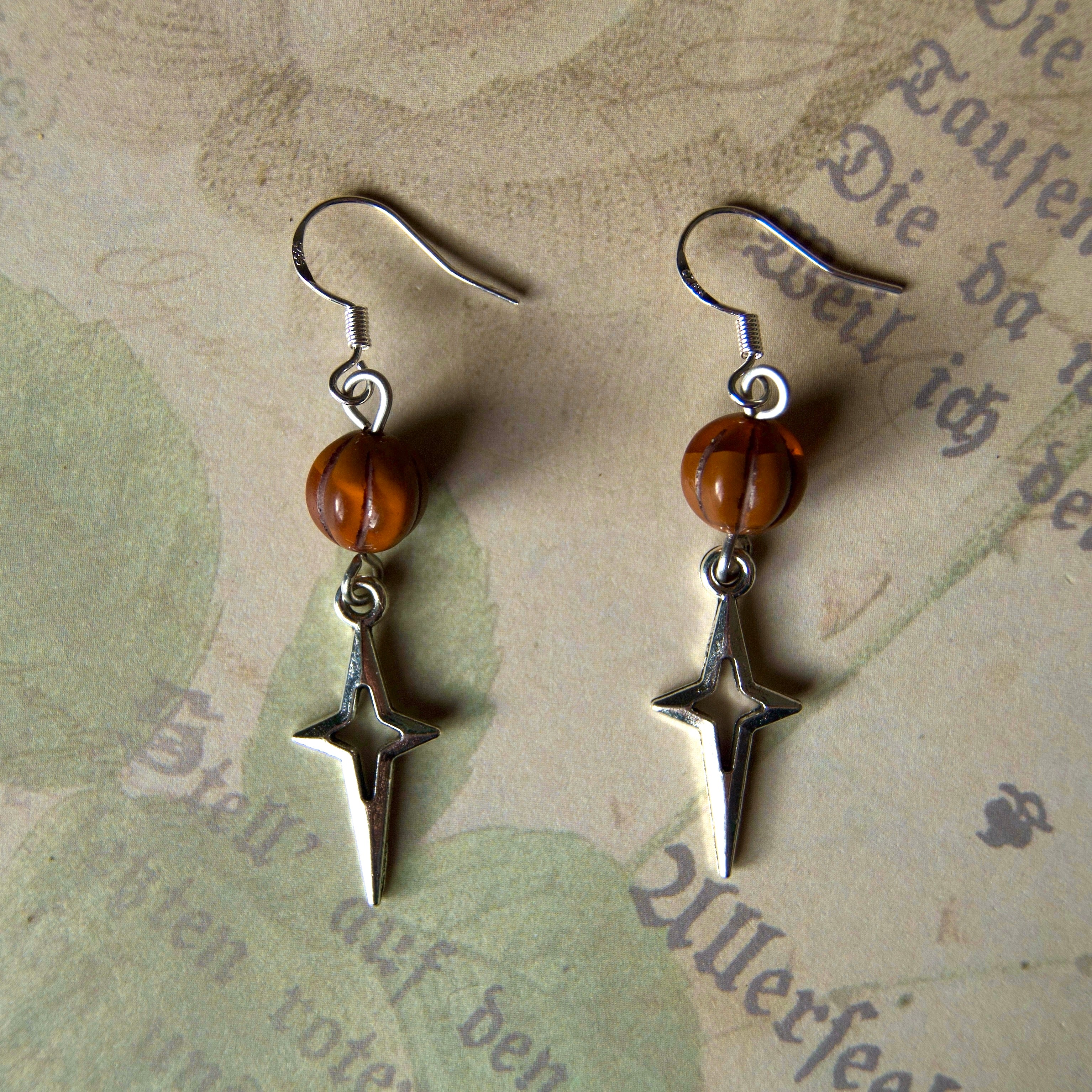 star earrings