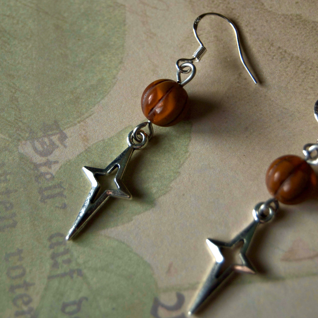 star earrings