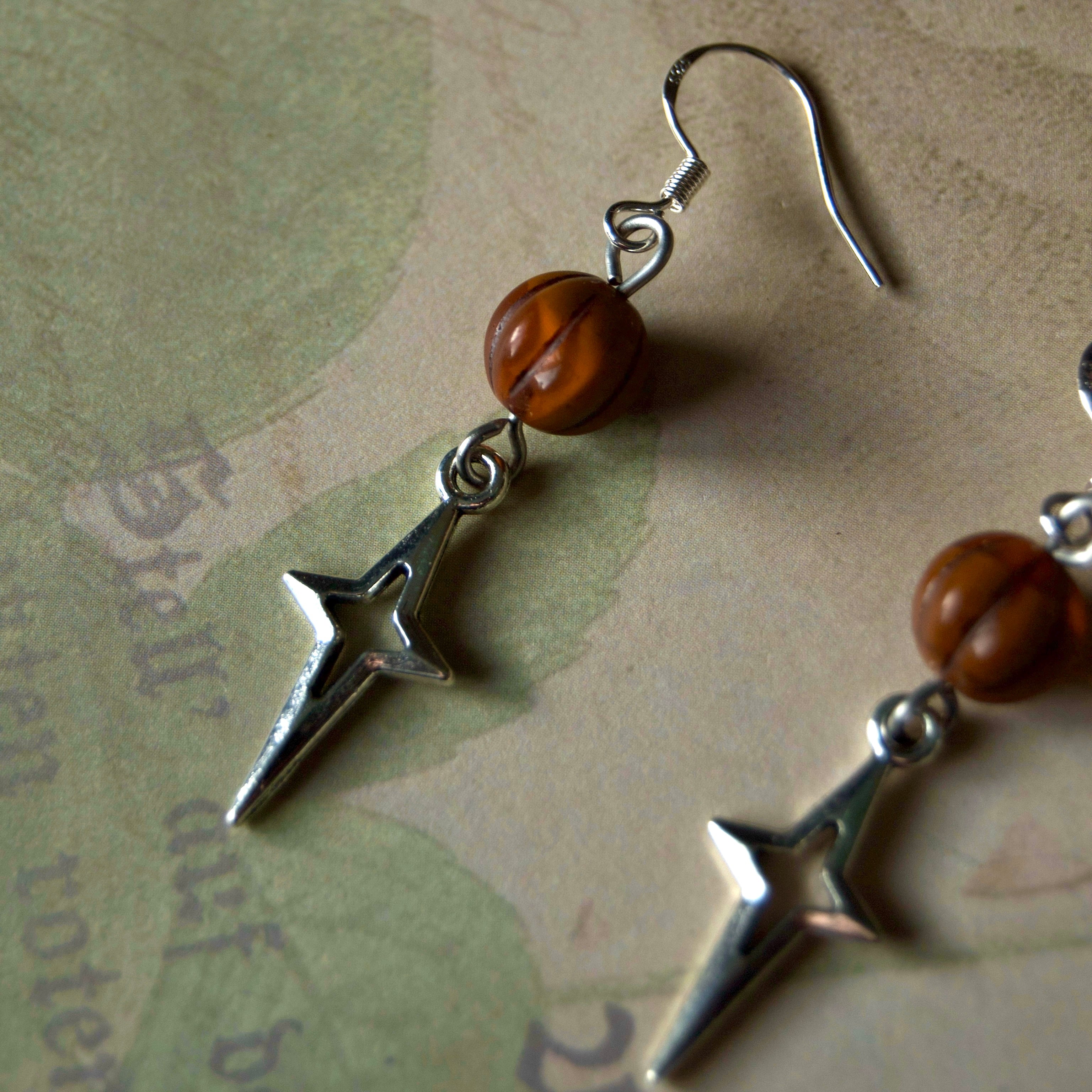 star earrings
