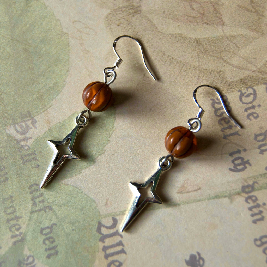 star earrings