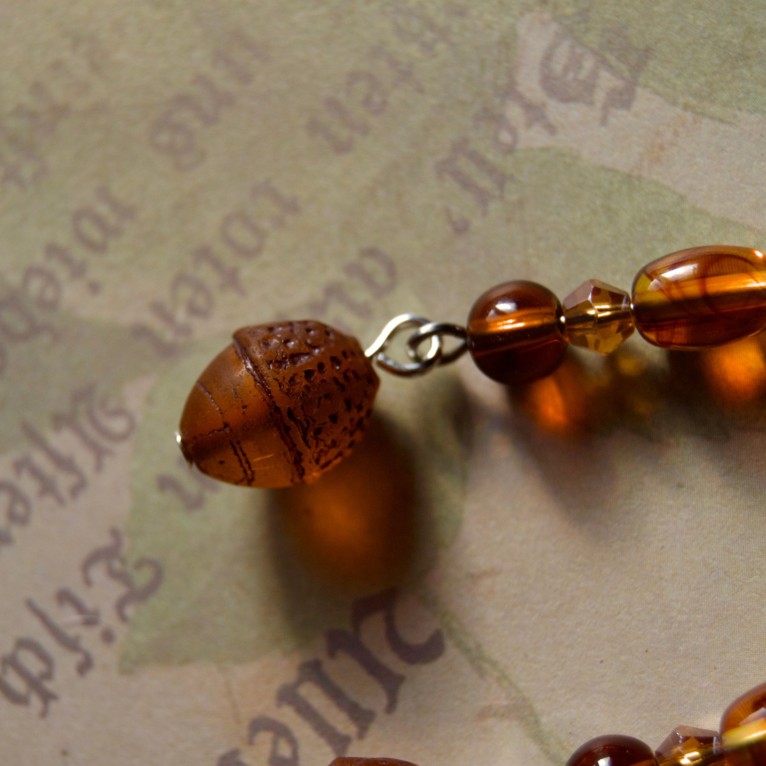 acorn earrings