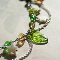 green leaf necklace